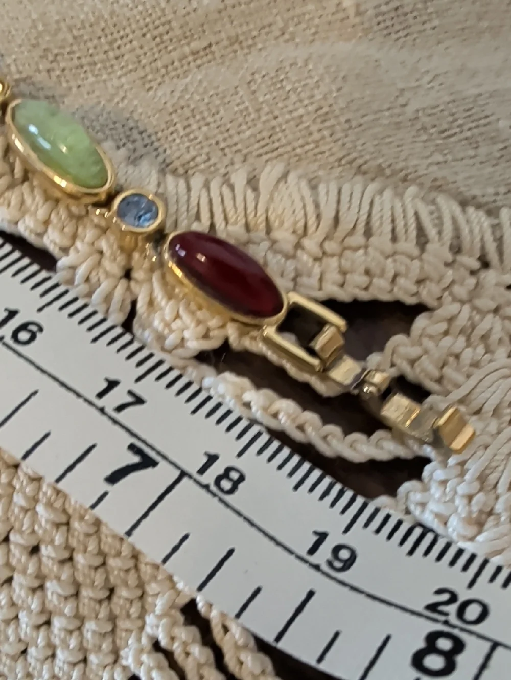Eclectic Bracelet Stack Lot Gold Silver Rhinestone Gemstone Coquette Glam
